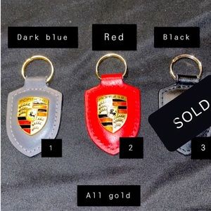 Porsche keychains